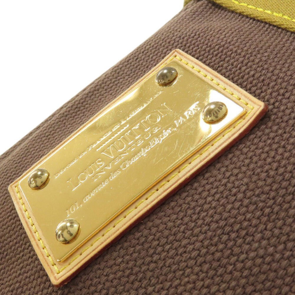 LOUIS VUITTON Authentic Brown Canvas Tote Bag - Picture 9 of 16